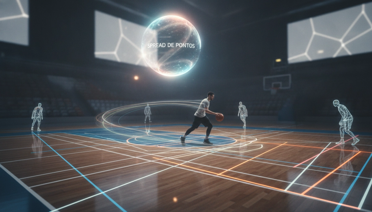 Spread de Pontos Basquete: Interpretação de Linhas e Movimentos